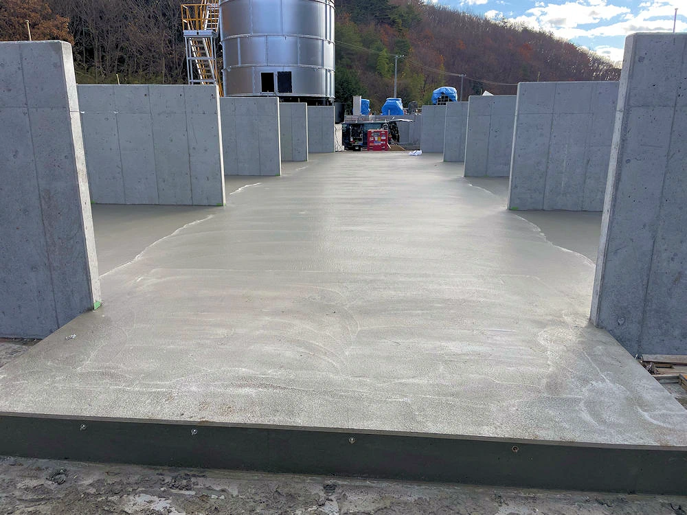 福島県西郷村 土間・擁壁基礎工事
